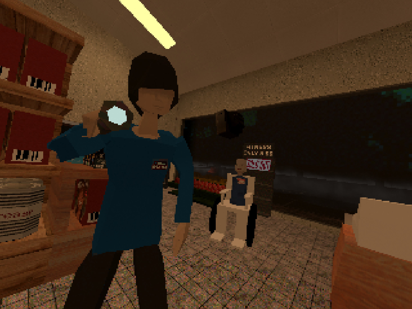 Store interior